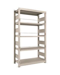 ชั้นวางคลังสินค้าภัยพิบัติ M3 ประเภท 1200X571XH2100 5 ขั้น หน่วยเดียว