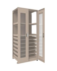 M3type Medium-Duty Boltless Closed Shelving(Weight Capacity:300kg per Shelf)  ชุดละ 1 ชุด