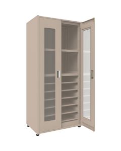 M3type Medium-Duty Boltless Closed Shelving(Weight Capacity:300kg per Shelf)  ชุดละ 1 ชุด