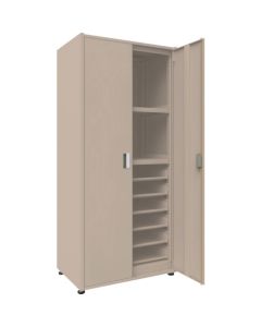 M3type Medium-Duty Boltless Closed Shelving(Weight Capacity:300kg per Shelf)  ชุดละ 1 ชุด