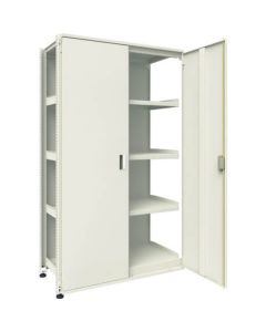 M3type Medium-Duty Boltless Closed Shelving(Weight Capacity:300kg per Shelf)