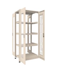 M3type Medium-Duty Boltless Closed Shelving(Weight Capacity:300kg per Shelf)