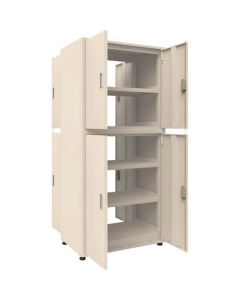 M3type Medium-Duty Boltless Closed Shelving(Weight Capacity:300kg per Shelf)