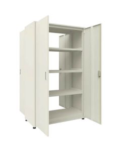 M3type Medium-Duty Boltless Closed Shelving(Weight Capacity:300kg per Shelf)