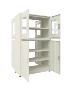 M3type Medium-Duty Boltless Closed Shelving(Weight Capacity:300kg per Shelf)