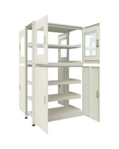 M3type Medium-Duty Boltless Closed Shelving(Weight Capacity:300kg per Shelf)