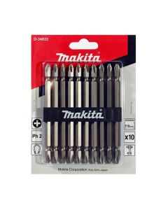 ดอกไขควง+2X110MM 10ดอก/ชุด D-34833