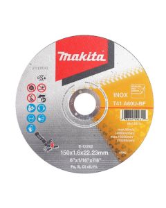 แผ่นตัด 6"X1.6 มิล E-13742 / B-12251