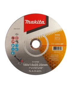 แผ่นตัด 7"X1.6 มิล(เหล็ก/สแตนเลส)E-13758