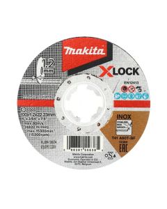 E-00505 แผ่นตัด 4"X1.2 มิล X-LOCK