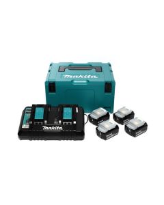 MKP3PT184 ชุดแบต BL1850B X4 +DC18RD+BOX
