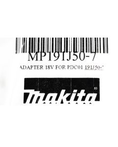 ADAPTER 18V FOR PDC01
