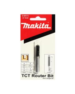ดอกเร้าเตอร์STRAIGHT BIT 6E(D-09173)1/4"