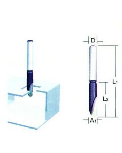 ดอกเร้าเตอร์DRILL POINT SASH ROUTER 6E