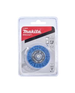 D-45624 ล้อแปรงไนลอน-ละเอียด(ฟ้า) 50 MM