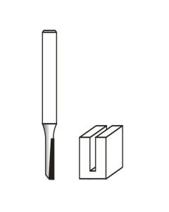 ดอกตรง 3/16" ยาว 1-7/8"(1 คม) ก้าน 1/4"