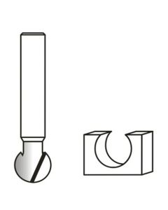 ดอกหัวบอล 3/8" ก้าน 1/4"