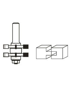 ดอกเซาะร่องตัวผู้ 1-39/64"X3/4" ก้าน1/2"