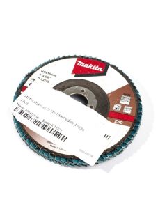 D-63725 กระดาษทรายซ้อน 4"#Z80 ZINCRONIA