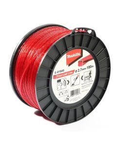 สายเอ็นตัดหญ้า 4 แฉก สีแดง 2.7MMX 180M