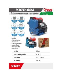 YDTP-80A ปั๊มอัตโนมัติ 1 HP