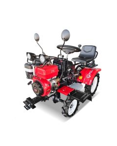 P1 เครื่องพรวนดินนั่งขับ 14.0 HP NEW