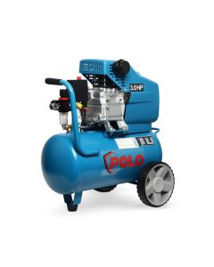 BM2024BLUE ปั๊มลมขับตรง 3HP ถัง 24L