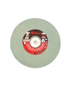 หินไฟ (สีเขียว) 6" หนา 3/4" #100