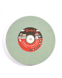 หินไฟ (สีเขียว) 8" หนา 3/4" #100