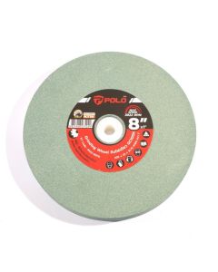 หินไฟ (สีเขียว) 8" หนา 1" #100