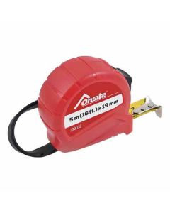 ตลับเมตร 5M (16FT)X19MM ABS 709032