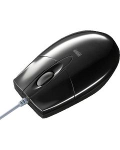 เมาส์แบบมีสาย LED สีน้ำเงิน (พร้อมอะแดปเตอร์แปลง USB-PS/2)