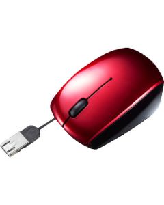 เมาส์ม้วนสายพร้อมขั้วต่อแปลง microUSB