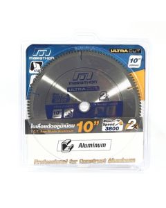 ULTRA ใบเลื่อยตัดอลูมีเนียม 10" X 120T