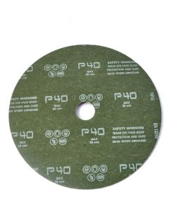 กระดาษทรายกลม 7"(180X22)#A40 ขัดโลหะ