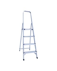 AF-0104A บันไดมีเนียมทรงA มีราวจับ 4ขั้น
