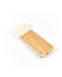 แปรงทาสีไม้ไผ่ 6ปล้อง(12PCS/BOX)