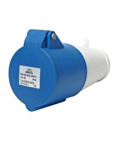 IP44 เพาเวอร์ปลั๊ก-เมียติดสาย 32A 2P+E