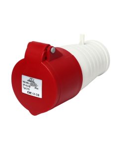 IP44 เพาเวอร์ปลั๊ก-เมียติดสาย 16 A3P+N+E