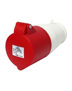 IP44 เพาเวอร์ปลั๊ก-เมียติดสาย 32 A3P+N+E