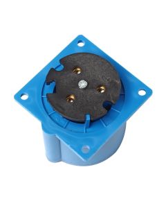 IP44 เพาเวอร์ปลั๊ก-เมียฝังตรง32A 2P+E