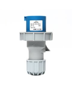 IP67 เพาเวอร์ปลั๊ก-ผู้ กันน้ำ 16A 2P+E
