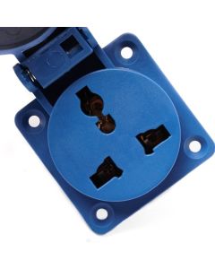 ปลั๊ก-เมียฝังผนัง 3 ขา 16A 2P+E220V IP54