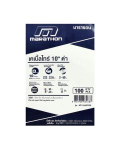 MT-250STCB เคเบิ้ลไทร์10"ดำ 4.8(100PC/PA