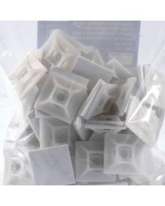 HW-4A แป้นกาว ขาว 27.8 MM.(100PCS/PA)