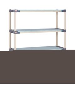 Metro Max 4 Solid Shelf & Polymer Post 910x540x2191 6Shelves 1อัน