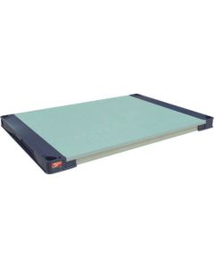 Metro Max 4 Solid Shelf & Epoxy Coated Steel Post