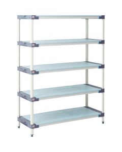 Metro Max 4 Solid Shelf & Polymer Post