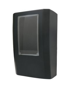 Electricity meter box full face modern black อันละ 1 อัน