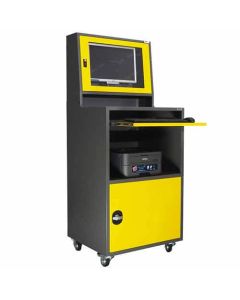 ตู้คอมพิวเตอร์เหล็ก 687 x 612 x 1689 Gray / Yellow